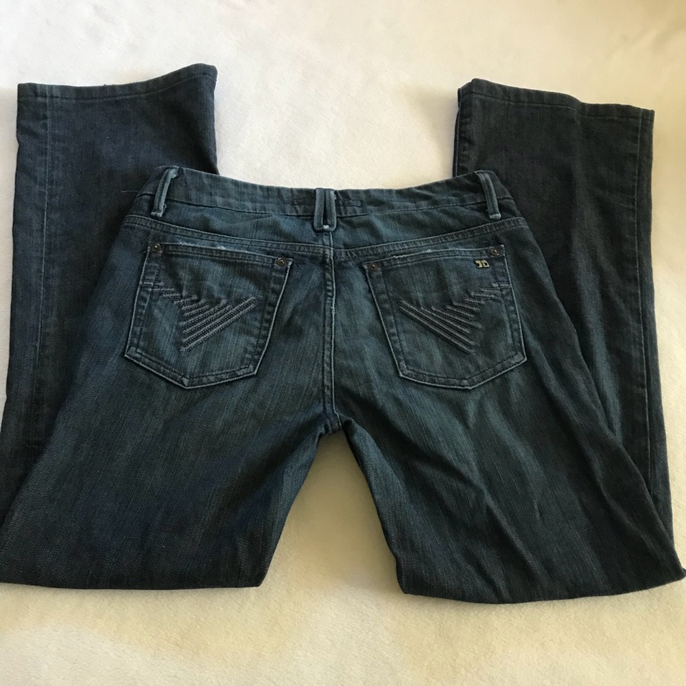 Joe's Jeans Dark Blue Flare & Wide Leg